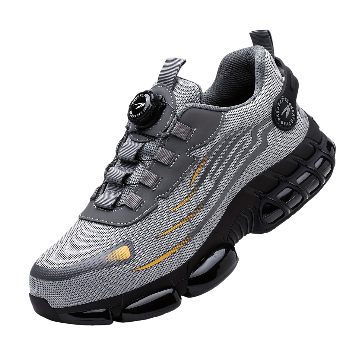 Men's Casual Lace Up Low Top Sneakers, Lightweight Breathable Comfortable Non-slip Sneakers, Fashionable Anti-smash Sports Shoes for Daily Wear